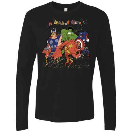 T-Shirts Black / S A kind of heroes Men's Premium Long Sleeve