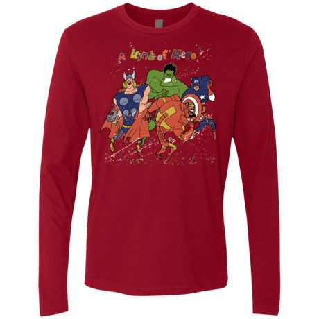 T-Shirts Cardinal / S A kind of heroes Men's Premium Long Sleeve