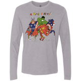 T-Shirts Heather Grey / S A kind of heroes Men's Premium Long Sleeve