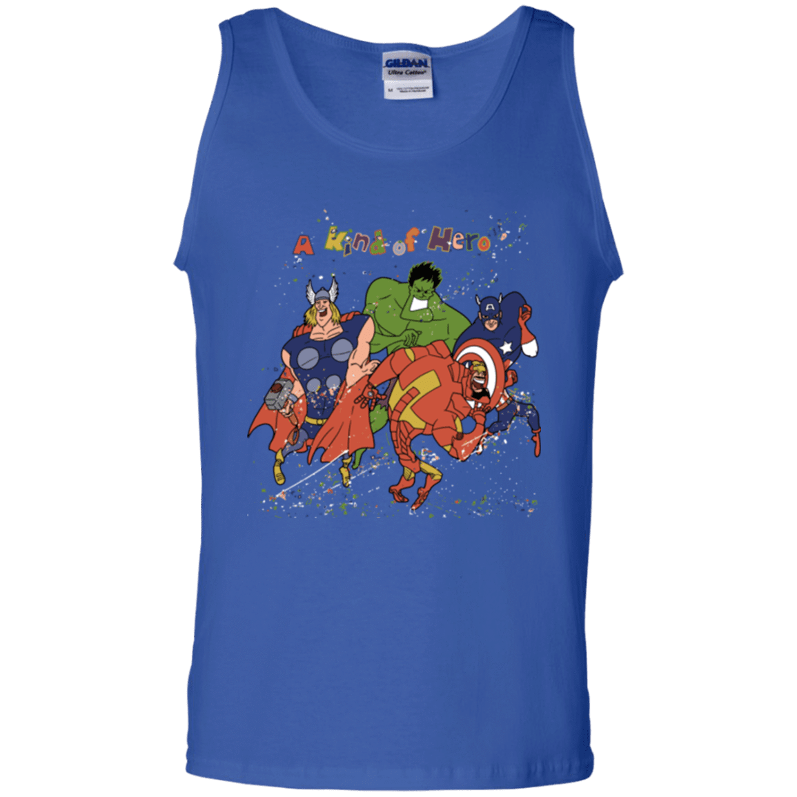 T-Shirts Royal / S A kind of heroes Men's Tank Top