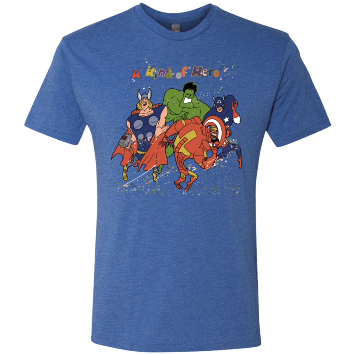 T-Shirts Vintage Royal / S A kind of heroes Men's Triblend T-Shirt
