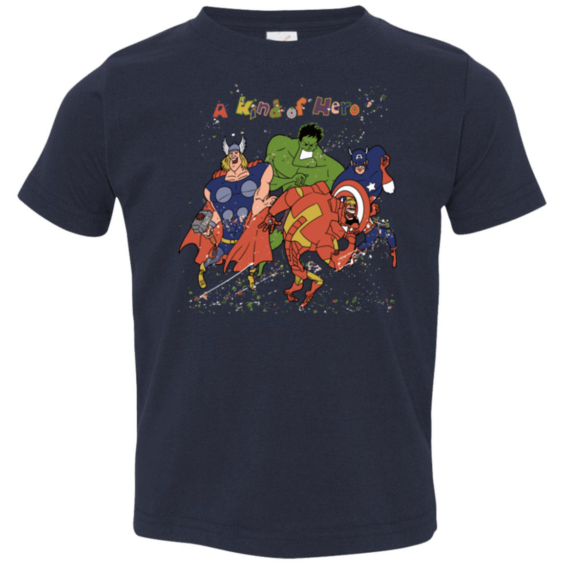 T-Shirts Navy / 2T A kind of heroes Toddler Premium T-Shirt