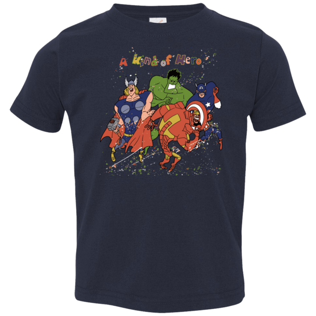 T-Shirts Navy / 2T A kind of heroes Toddler Premium T-Shirt
