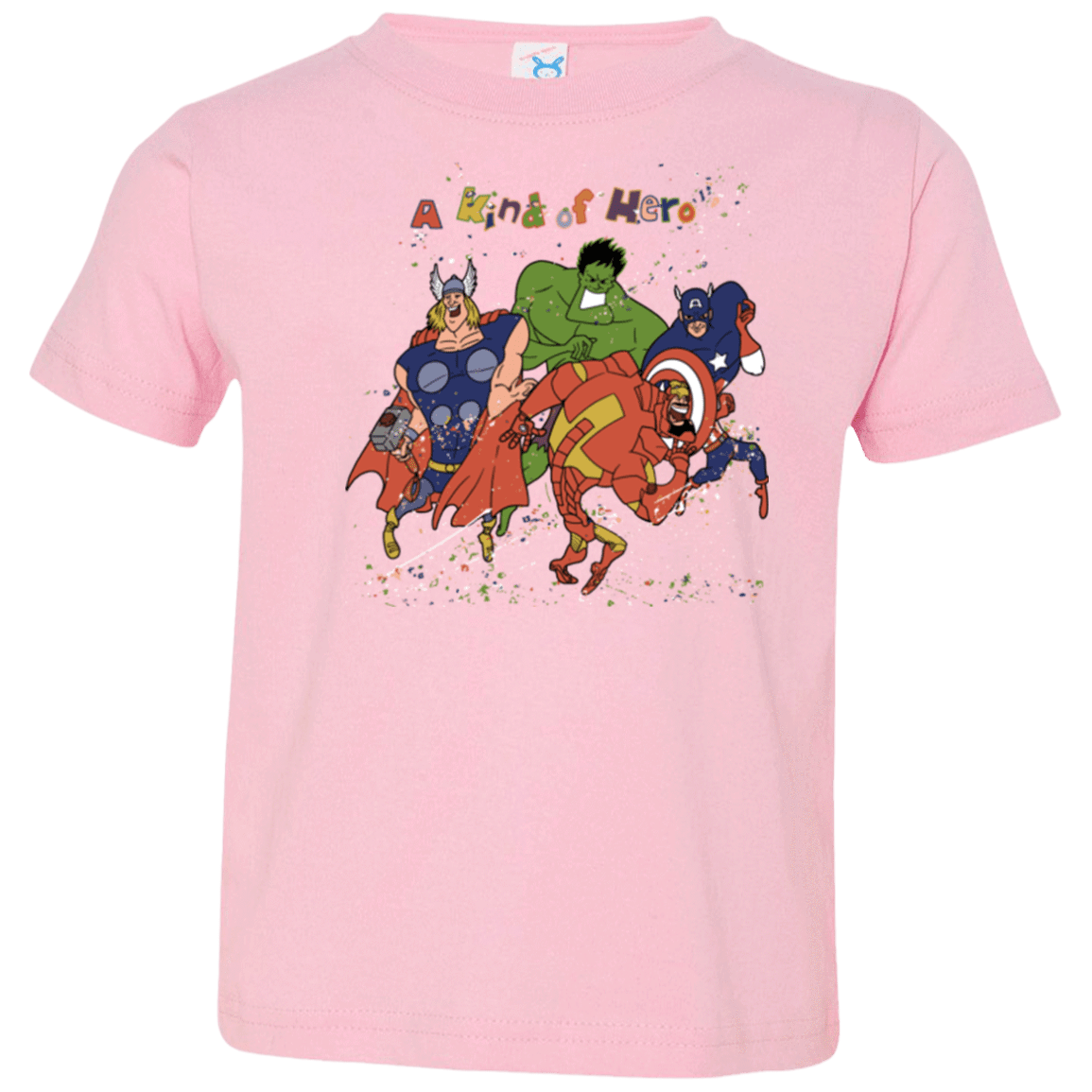 T-Shirts Pink / 2T A kind of heroes Toddler Premium T-Shirt