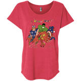T-Shirts Vintage Red / X-Small A kind of heroes Triblend Dolman Sleeve
