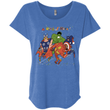 T-Shirts Vintage Royal / X-Small A kind of heroes Triblend Dolman Sleeve