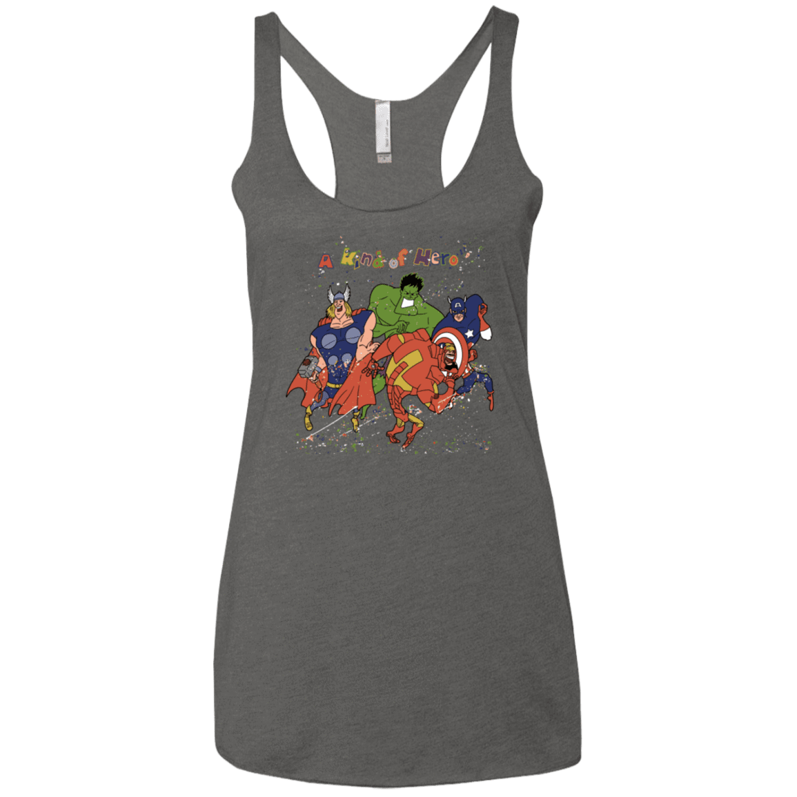 T-Shirts Premium Heather / X-Small A kind of heroes Women's Triblend Racerback Tank