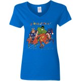 T-Shirts Royal / S A kind of heroes Women's V-Neck T-Shirt