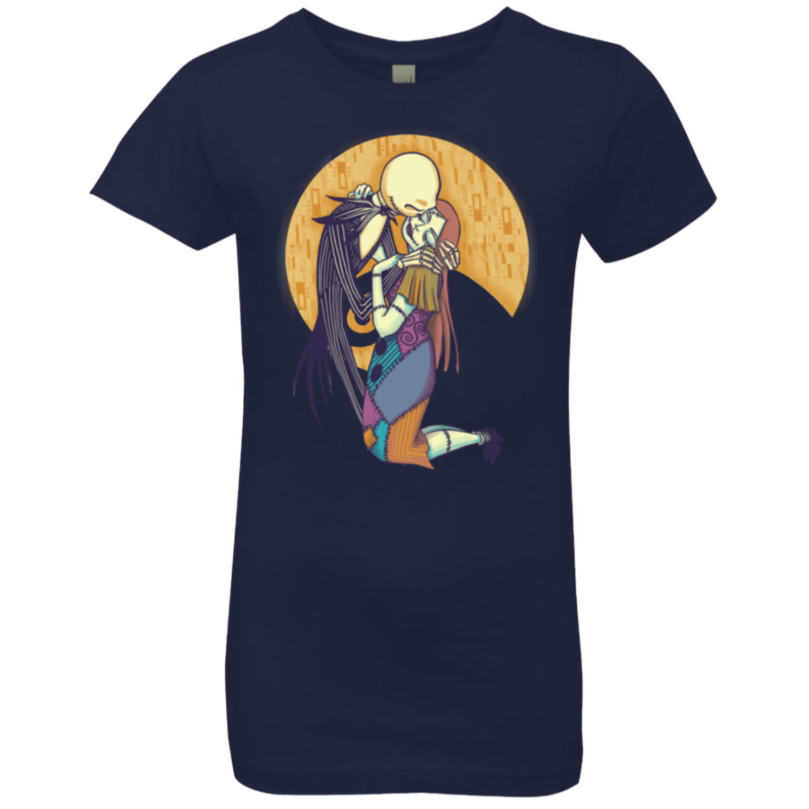 T-Shirts Midnight Navy / YXS A Kiss Before Christmas Girls Premium T-Shirt