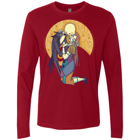 T-Shirts Cardinal / Small A Kiss Before Christmas Men's Premium Long Sleeve