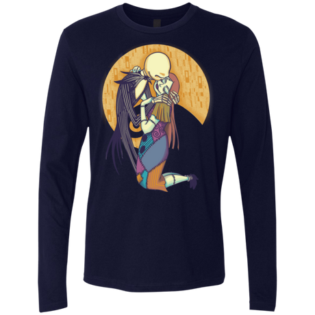 T-Shirts Midnight Navy / Small A Kiss Before Christmas Men's Premium Long Sleeve