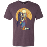 T-Shirts Vintage Purple / Small A Kiss Before Christmas Men's Triblend T-Shirt