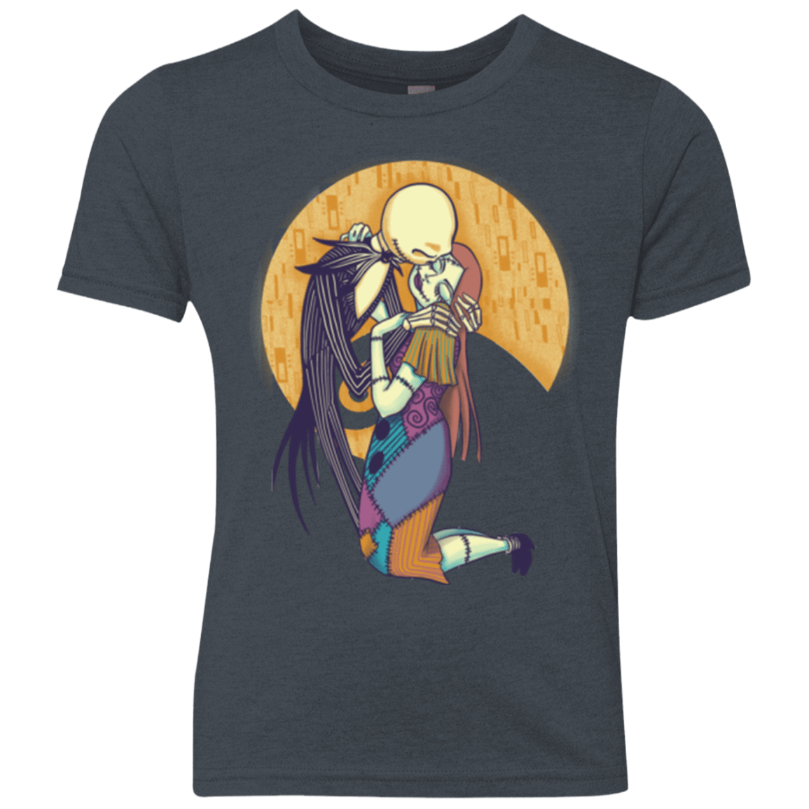 T-Shirts Vintage Navy / YXS A Kiss Before Christmas Youth Triblend T-Shirt