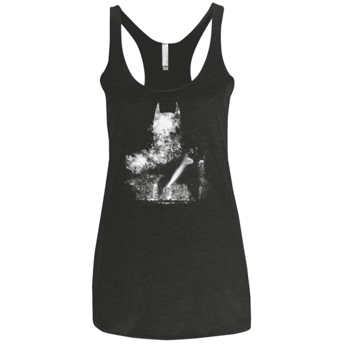 T-Shirts Vintage Black / X-Small A Light In The Night Women's Triblend Racerback Tank