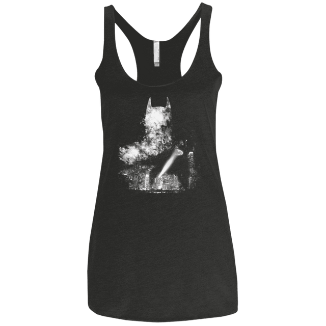 T-Shirts Vintage Black / X-Small A Light In The Night Women's Triblend Racerback Tank