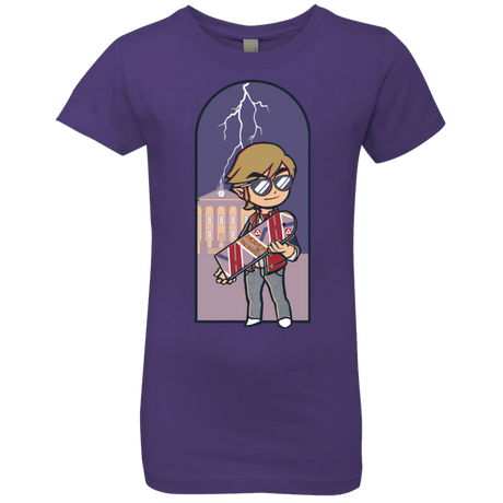 T-Shirts Purple Rush / YXS A Link to The Future Girls Premium T-Shirt