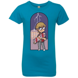 T-Shirts Turquoise / YXS A Link to The Future Girls Premium T-Shirt