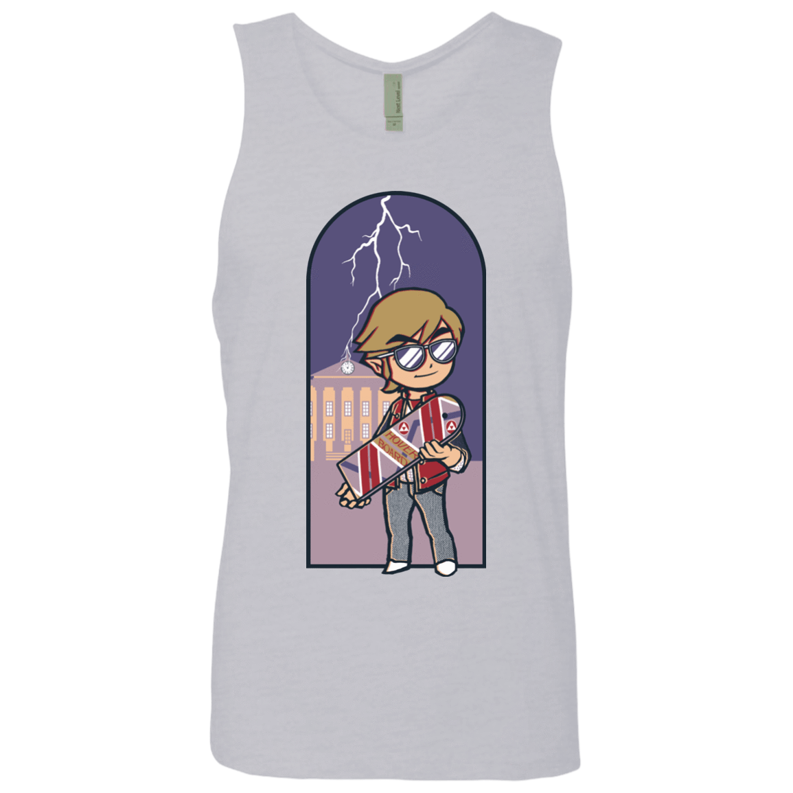 T-Shirts Heather Grey / Small A Link to The Future Men's Premium Tank Top