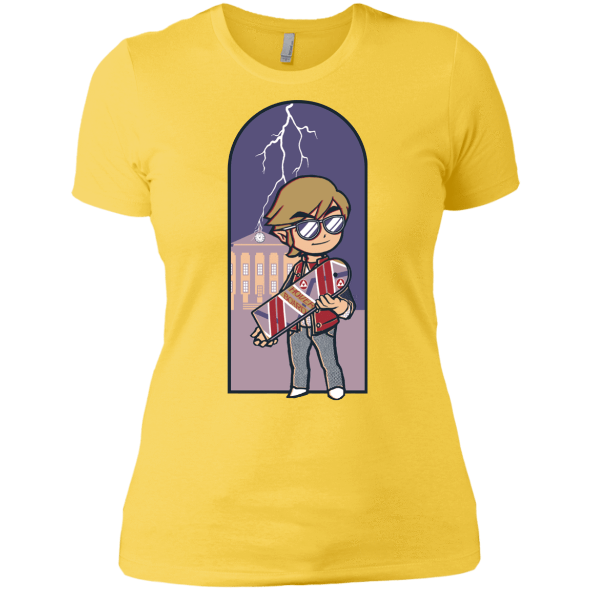 T-Shirts Vibrant Yellow / X-Small A Link to The Future Women's Premium T-Shirt