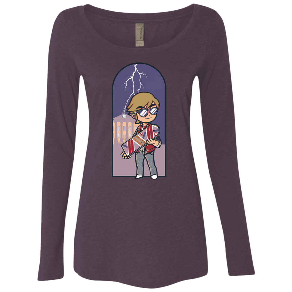 A Link to The Future Women's Triblend Long Sleeve Shirt