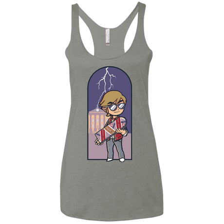 T-Shirts Venetian Grey / X-Small A Link to The Future Women's Triblend Racerback Tank