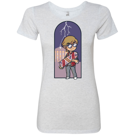 T-Shirts Heather White / Small A Link to The Future Women's Triblend T-Shirt