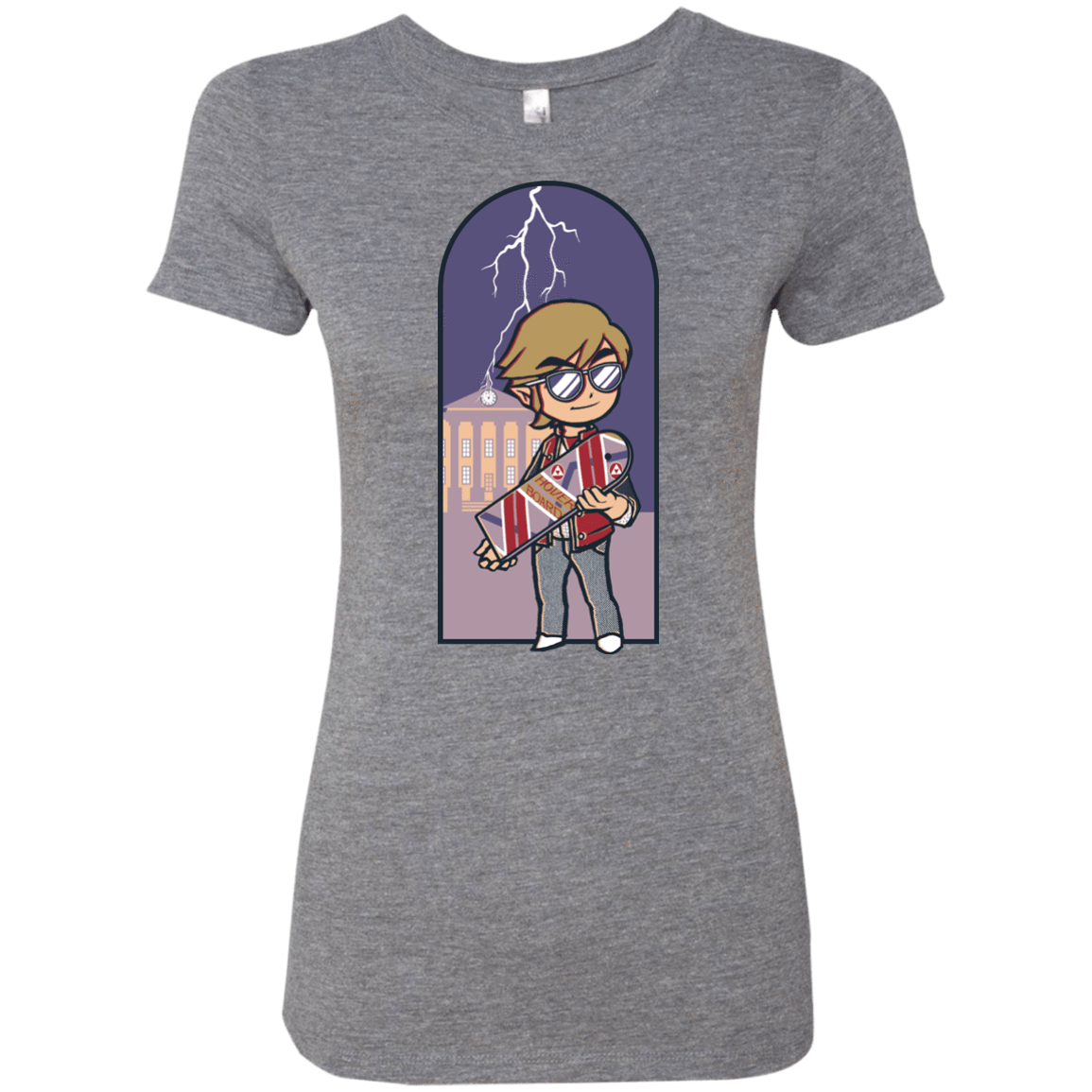 T-Shirts Premium Heather / Small A Link to The Future Women's Triblend T-Shirt