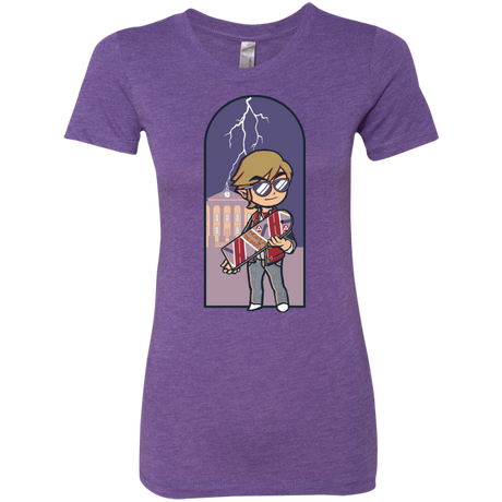 T-Shirts Purple Rush / Small A Link to The Future Women's Triblend T-Shirt