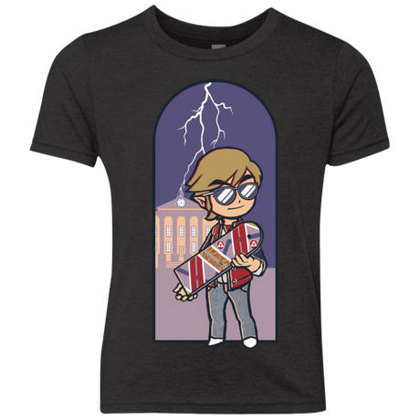 T-Shirts Vintage Black / YXS A Link to The Future Youth Triblend T-Shirt