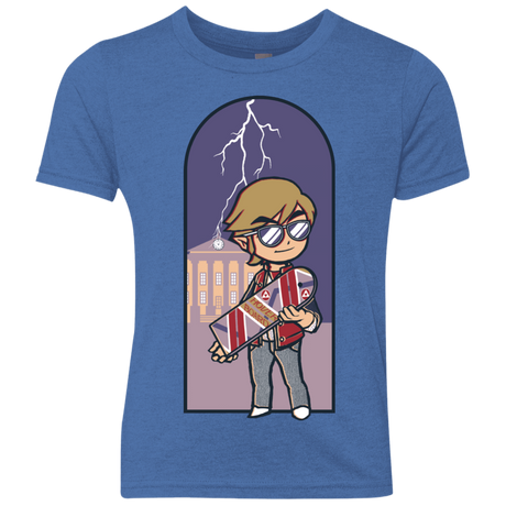 T-Shirts Vintage Royal / YXS A Link to The Future Youth Triblend T-Shirt