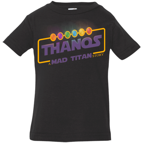 T-Shirts Black / 6 Months A Mad Titan Story Infant Premium T-Shirt