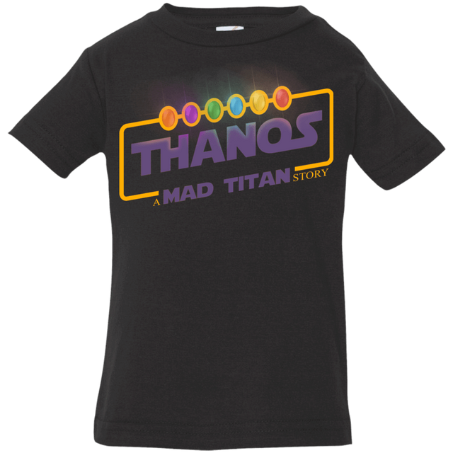 T-Shirts Black / 6 Months A Mad Titan Story Infant Premium T-Shirt