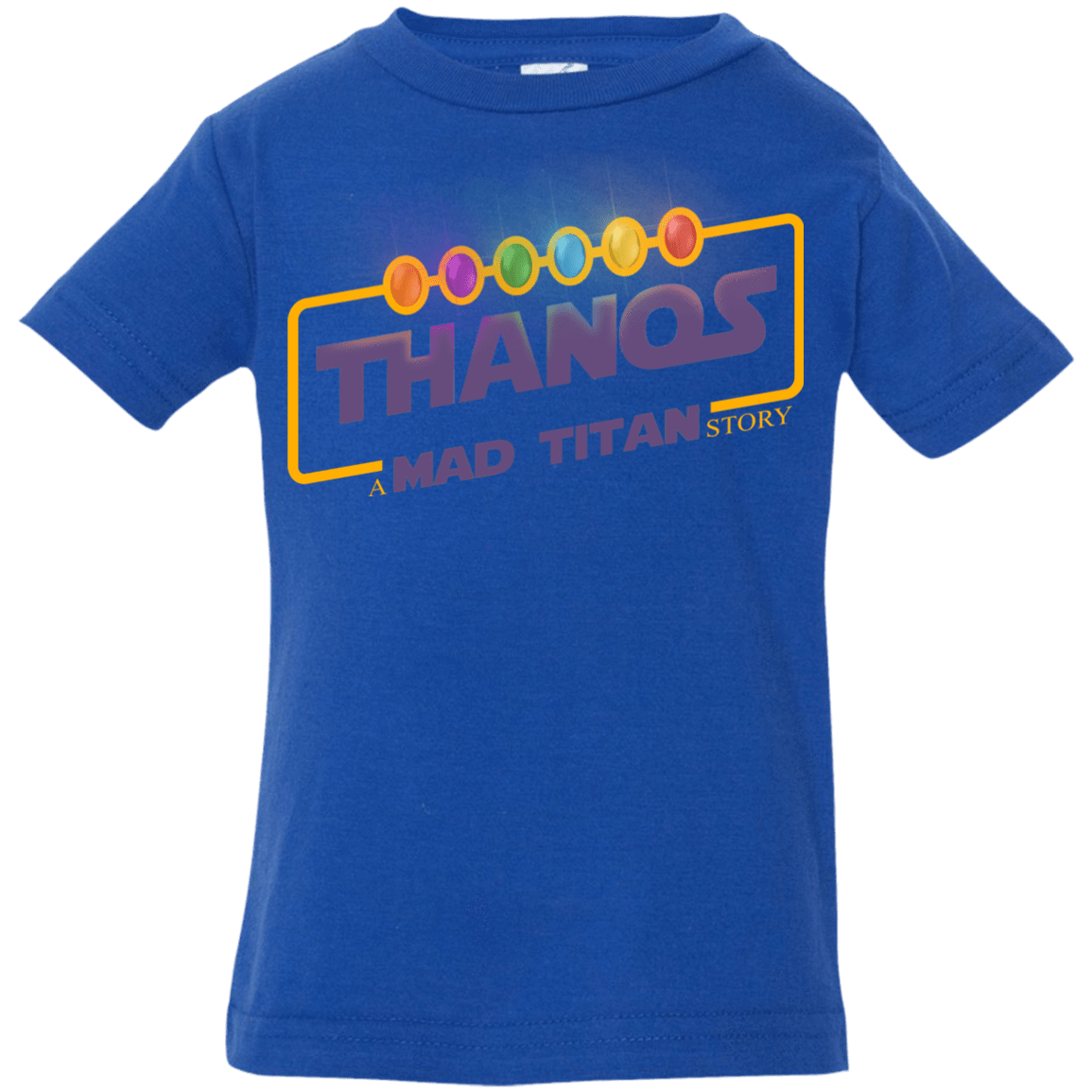 T-Shirts Royal / 6 Months A Mad Titan Story Infant Premium T-Shirt