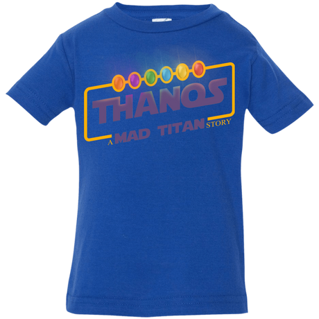 T-Shirts Royal / 6 Months A Mad Titan Story Infant Premium T-Shirt