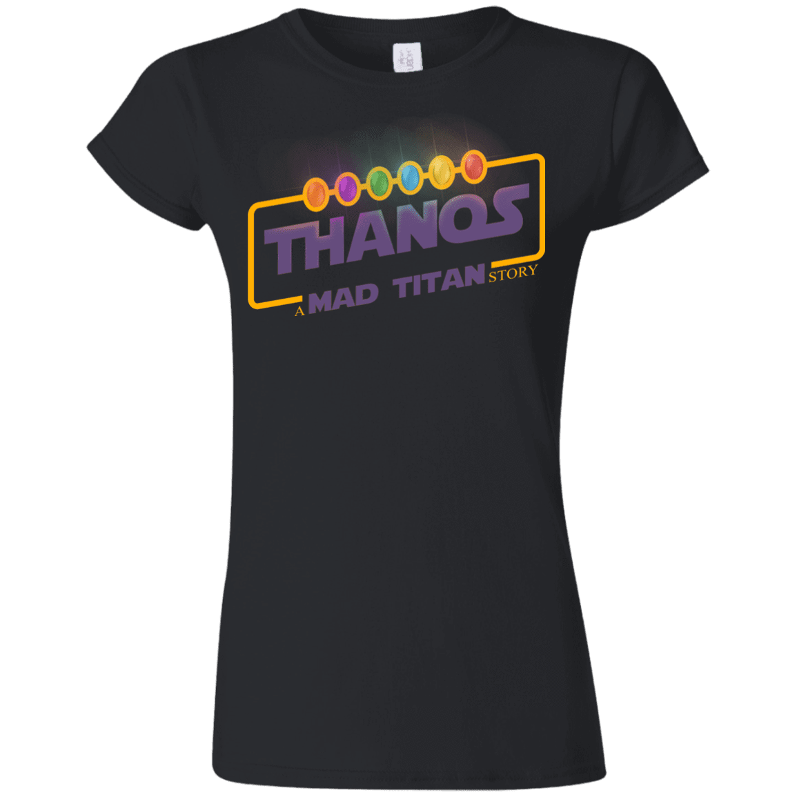 T-Shirts Black / S A Mad Titan Story Junior Slimmer-Fit T-Shirt