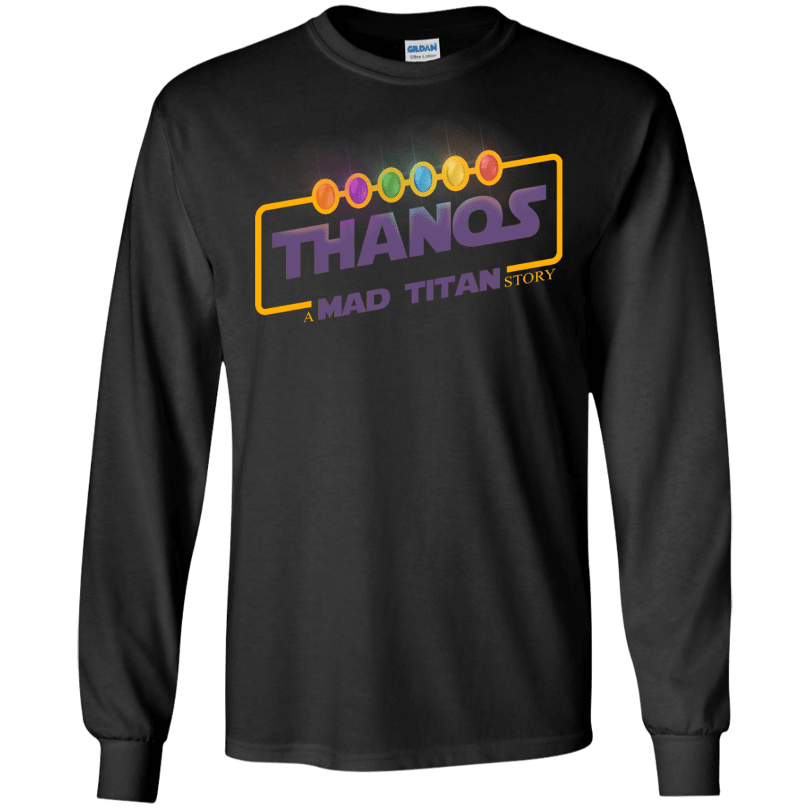 T-Shirts Black / S A Mad Titan Story Men's Long Sleeve T-Shirt