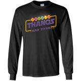 T-Shirts Black / S A Mad Titan Story Men's Long Sleeve T-Shirt