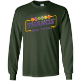 T-Shirts Forest Green / S A Mad Titan Story Men's Long Sleeve T-Shirt