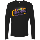 T-Shirts Black / S A Mad Titan Story Men's Premium Long Sleeve