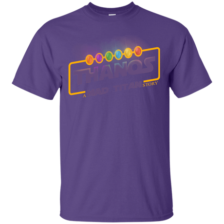 T-Shirts Purple / S A Mad Titan Story T-Shirt