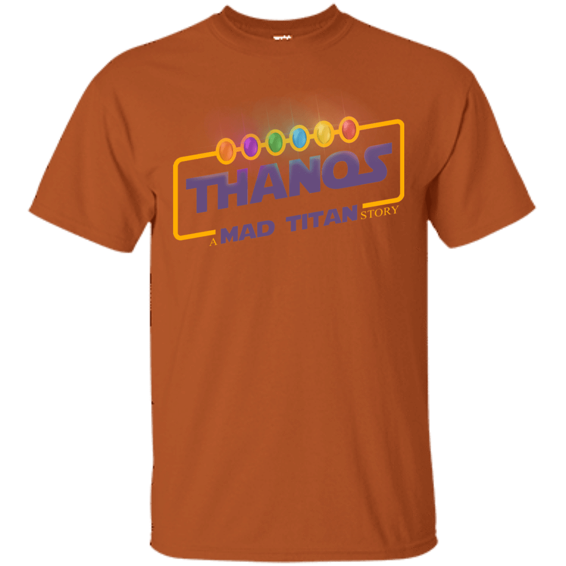 T-Shirts Texas Orange / S A Mad Titan Story T-Shirt