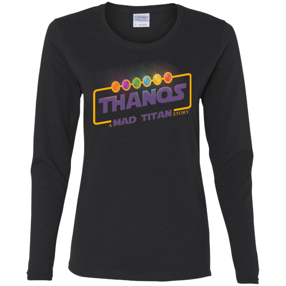 T-Shirts Black / S A Mad Titan Story Women's Long Sleeve T-Shirt