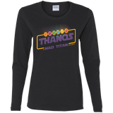 T-Shirts Black / S A Mad Titan Story Women's Long Sleeve T-Shirt