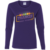 T-Shirts Purple / S A Mad Titan Story Women's Long Sleeve T-Shirt