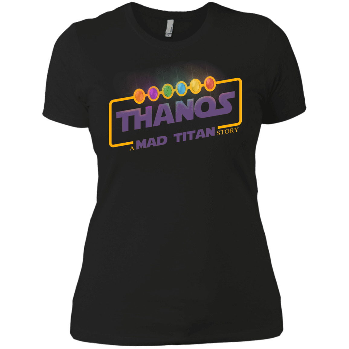 T-Shirts Black / X-Small A Mad Titan Story Women's Premium T-Shirt