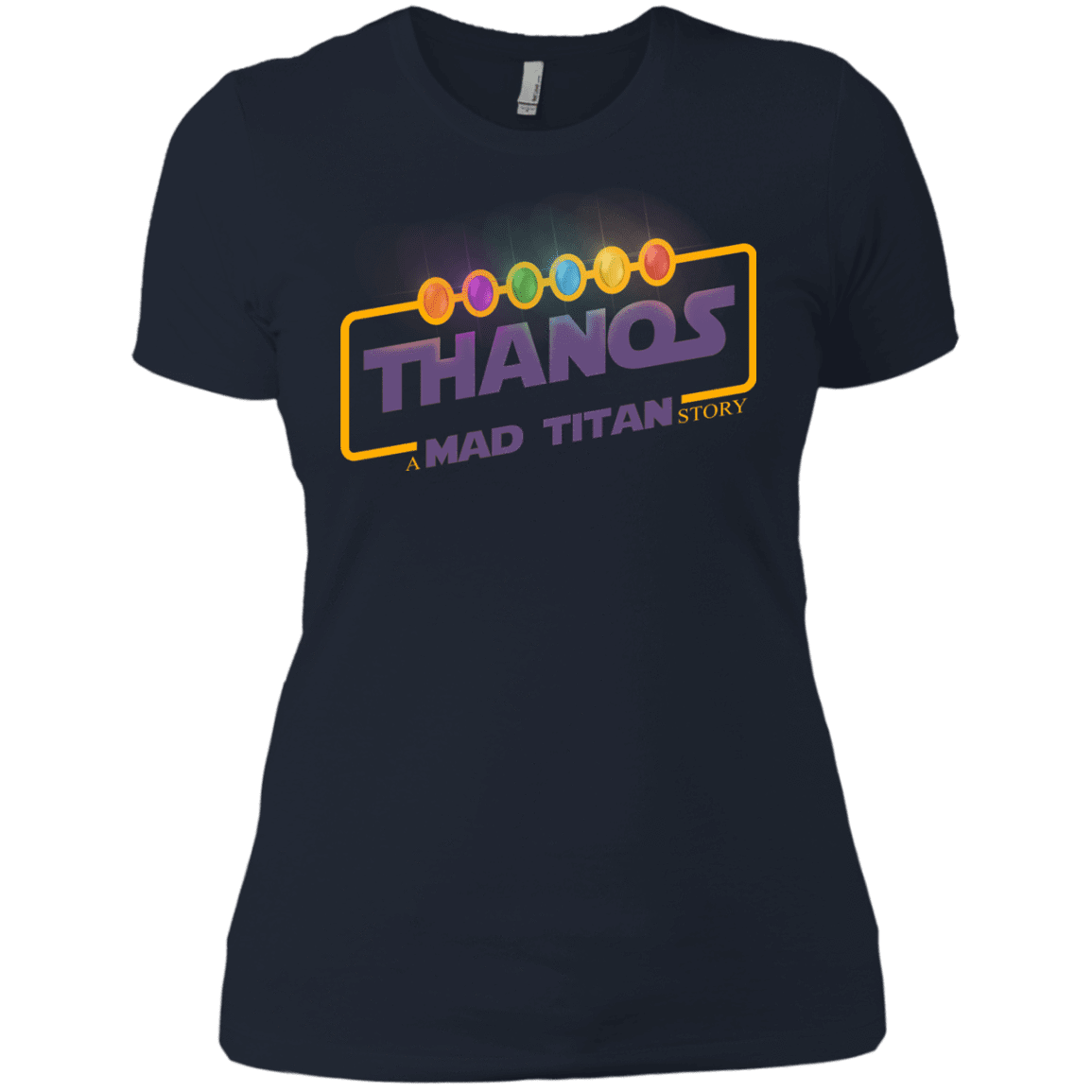 T-Shirts Midnight Navy / X-Small A Mad Titan Story Women's Premium T-Shirt