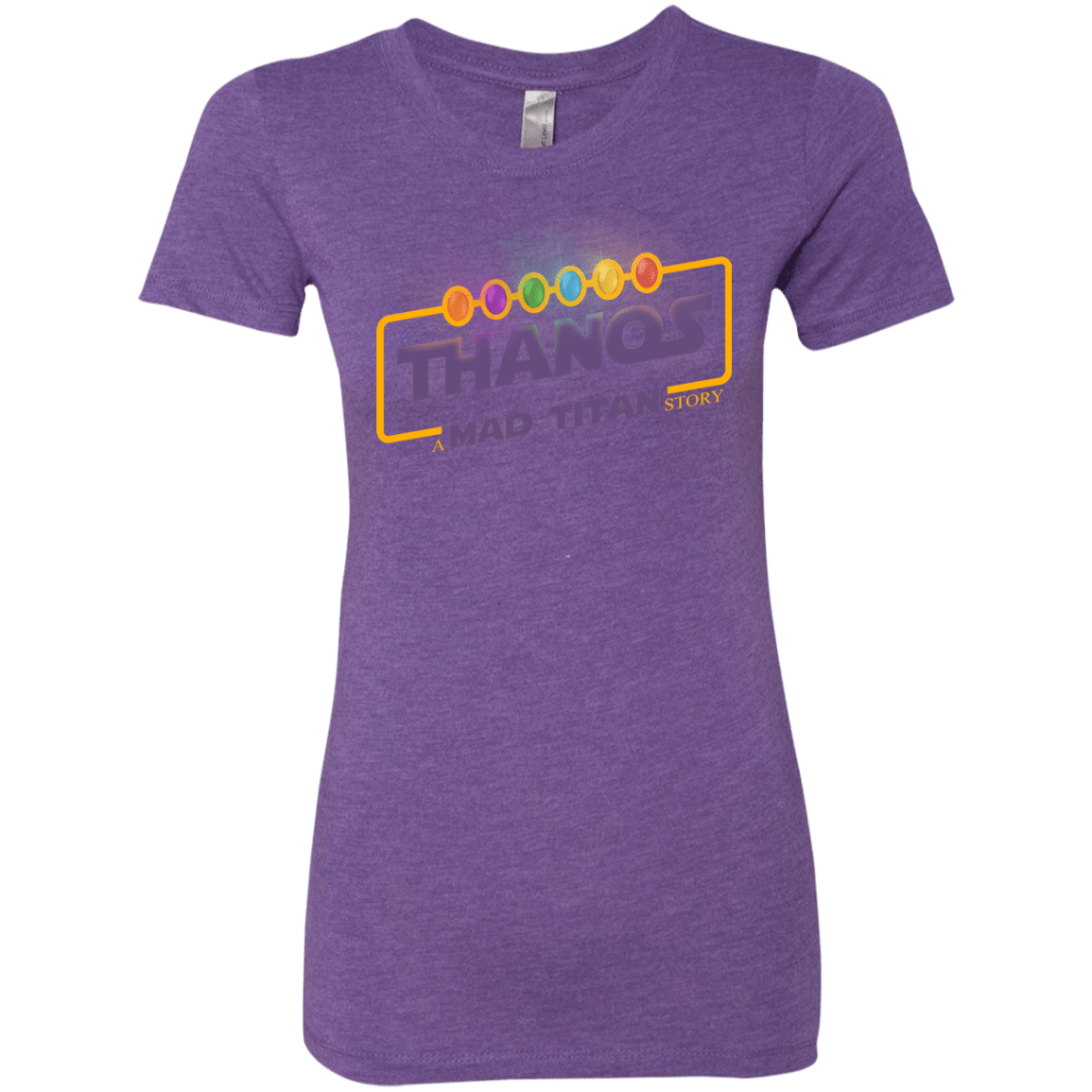 T-Shirts Purple Rush / S A Mad Titan Story Women's Triblend T-Shirt