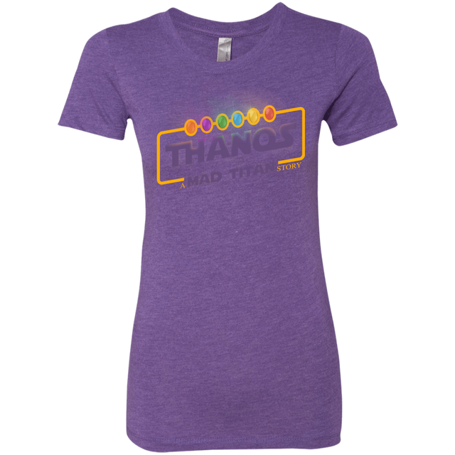 T-Shirts Purple Rush / S A Mad Titan Story Women's Triblend T-Shirt