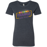 T-Shirts Vintage Navy / S A Mad Titan Story Women's Triblend T-Shirt