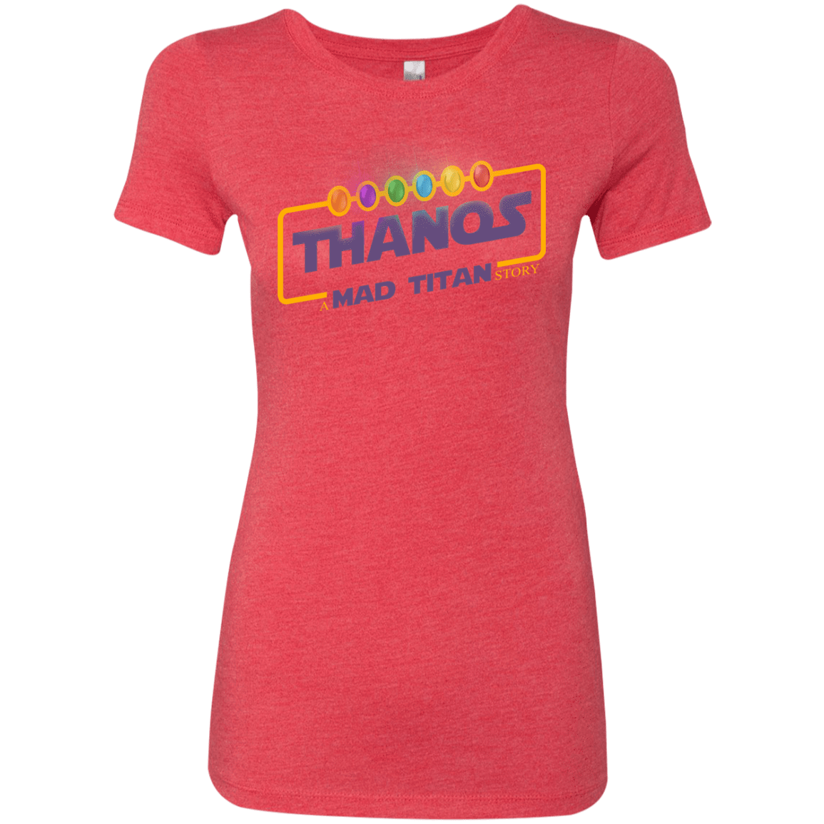 T-Shirts Vintage Red / S A Mad Titan Story Women's Triblend T-Shirt